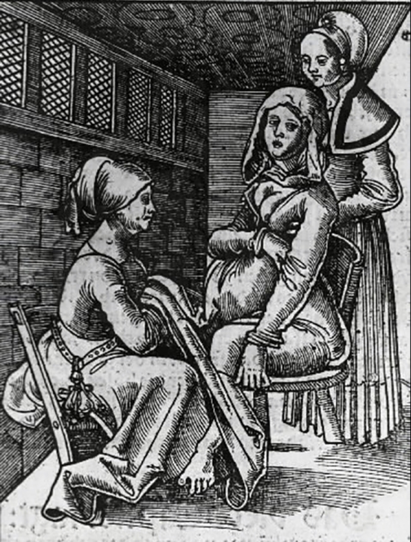 Why do women give birth lying down and what does King Louis XIV have to do with it