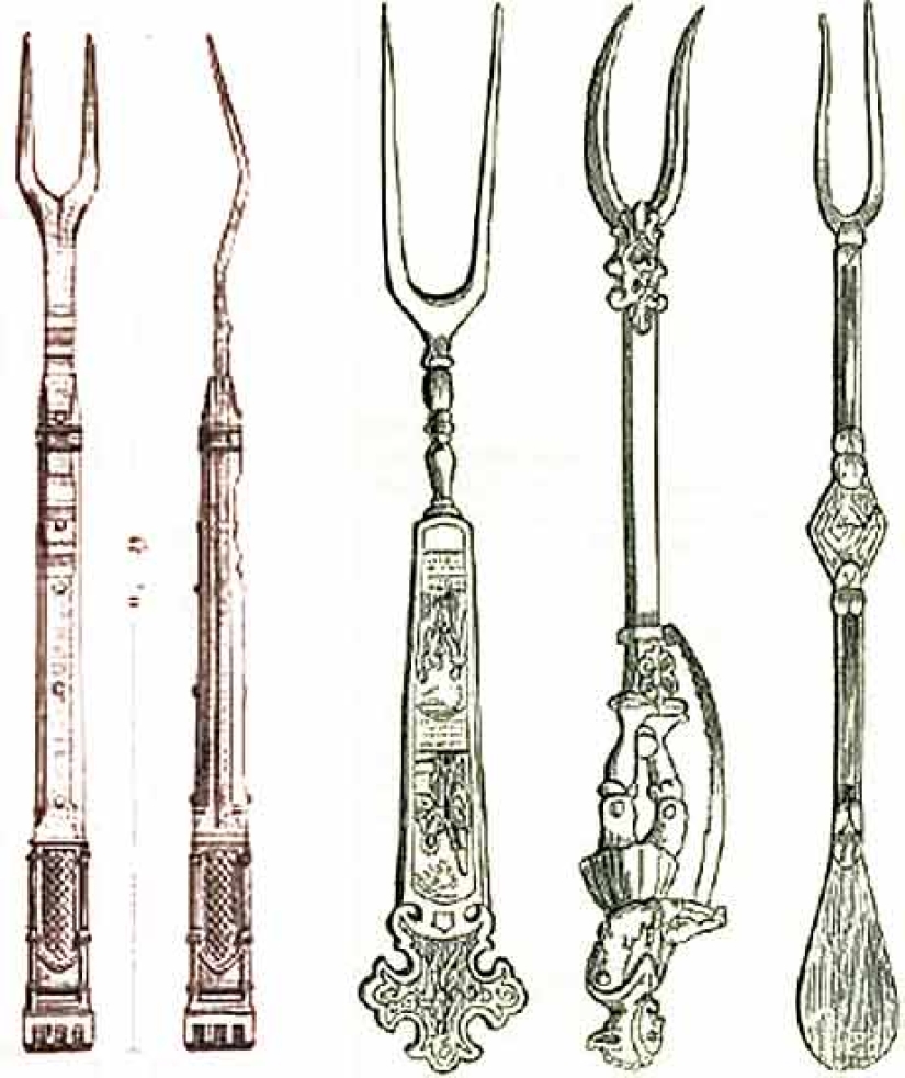 Why in the Middle Ages the church called the fork a "diabolical invention" Why in the Middle Ages the church called the fork a "diabolical invention"