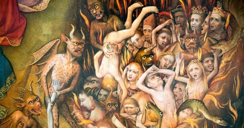 Why is the devil depicted with horns and hooves Why is the devil depicted with horns and hooves