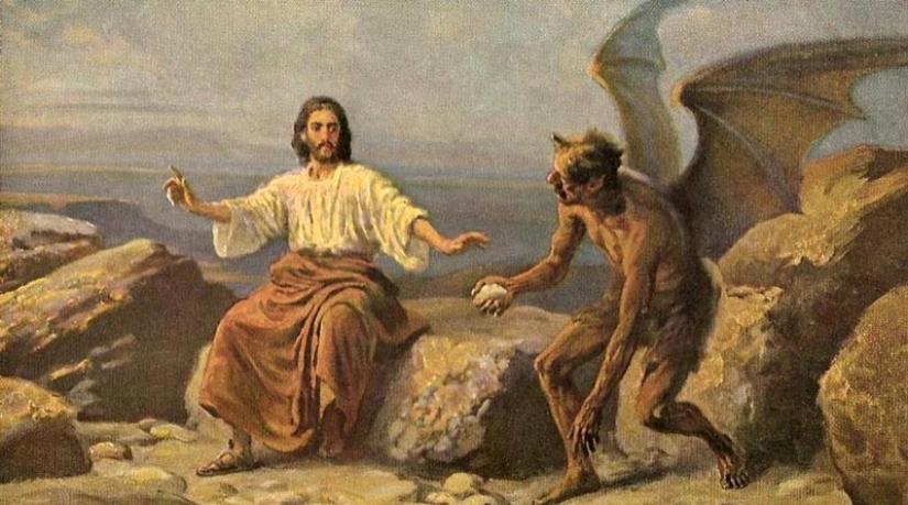 Why is the devil depicted with horns and hooves Why is the devil depicted with horns and hooves