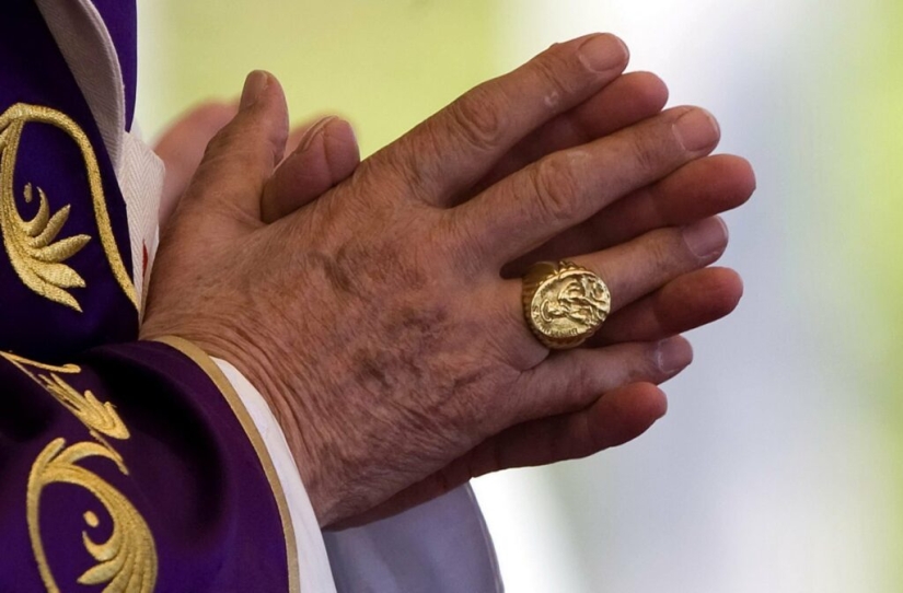 Why is the pope's ring called the "Fisherman's Ring" and what is its secret
