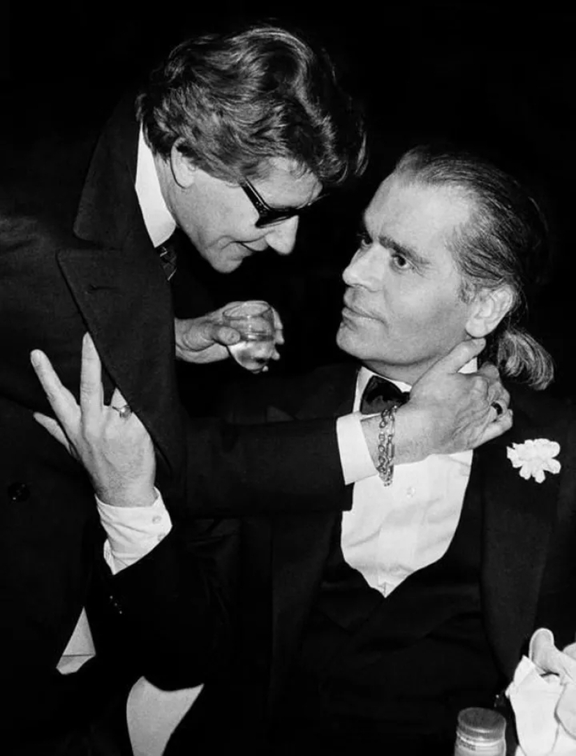 Why Karl Lagerfeld and Yves Saint Laurent Quarreled and Stopped Talking
