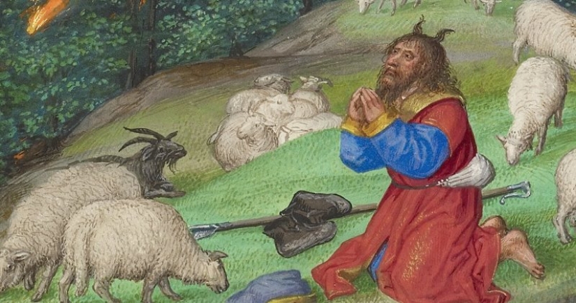 Why was the prophet Moses depicted earlier with horns on his head? Why was the prophet Moses depicted earlier with horns on his head?