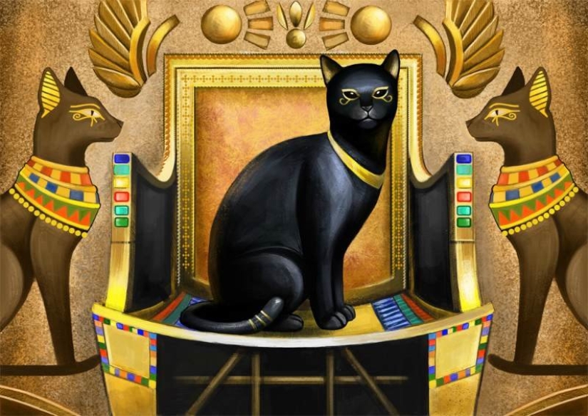 Why were cats so loved and revered in ancient Egypt?