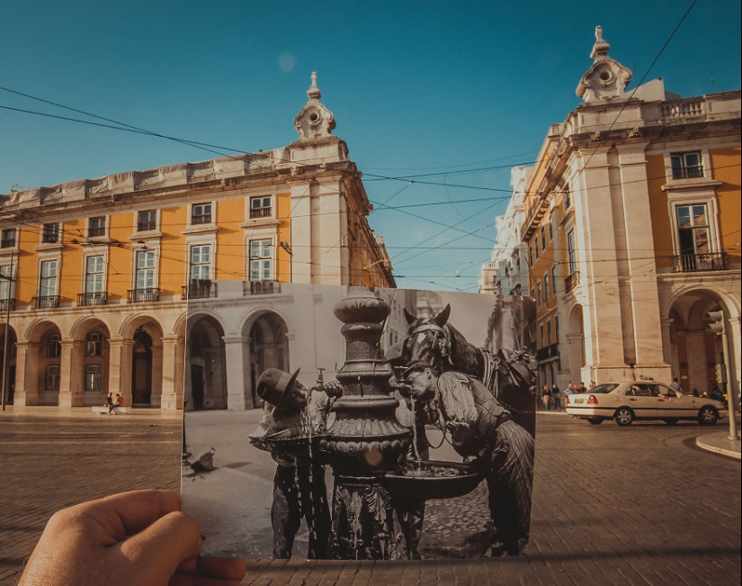 Window to the Past: Baku Resident Combines Old Photos with Modern Views