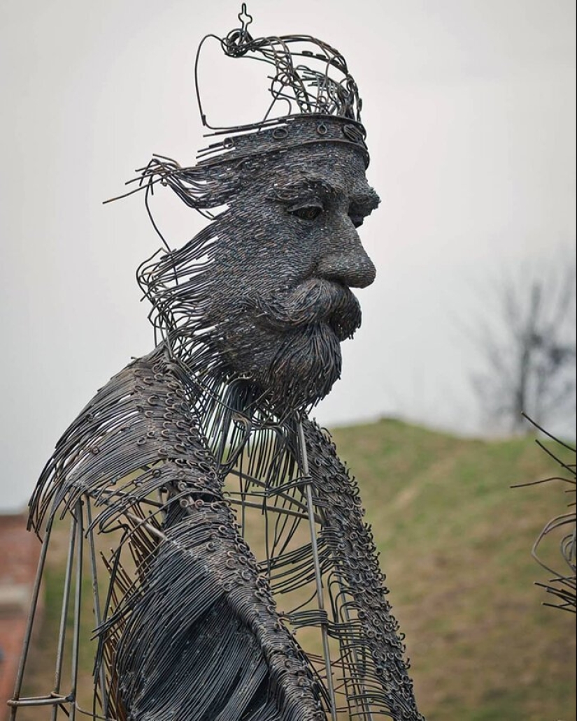 Wire sculpture Darius Hulea Wire sculpture Darius Hulea