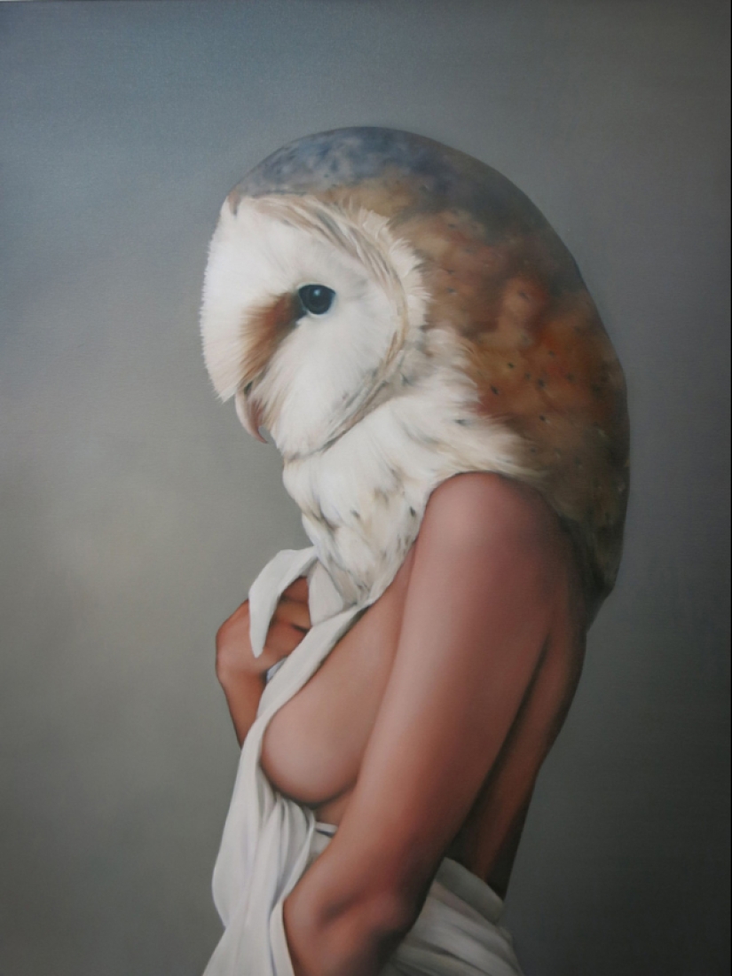 Women, flowers and animals: an amazing symbiosis in the paintings of Amy Judd