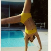 Women in atmospheric polaroids of the 1990s