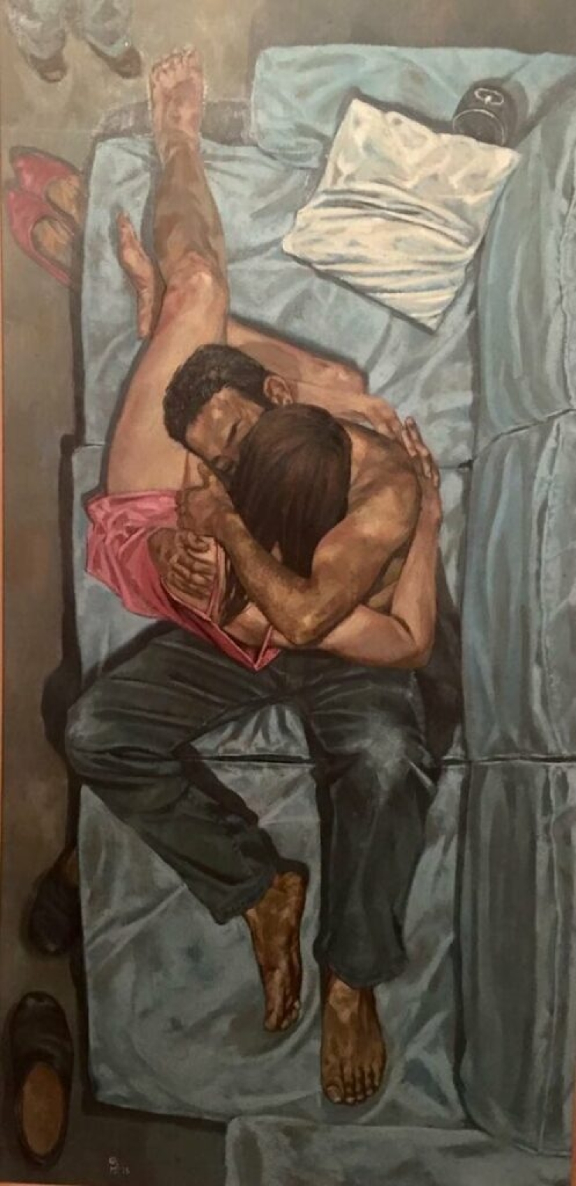 Women&#39;s destinies in the paintings of the Egyptian artist Walid Ebeid