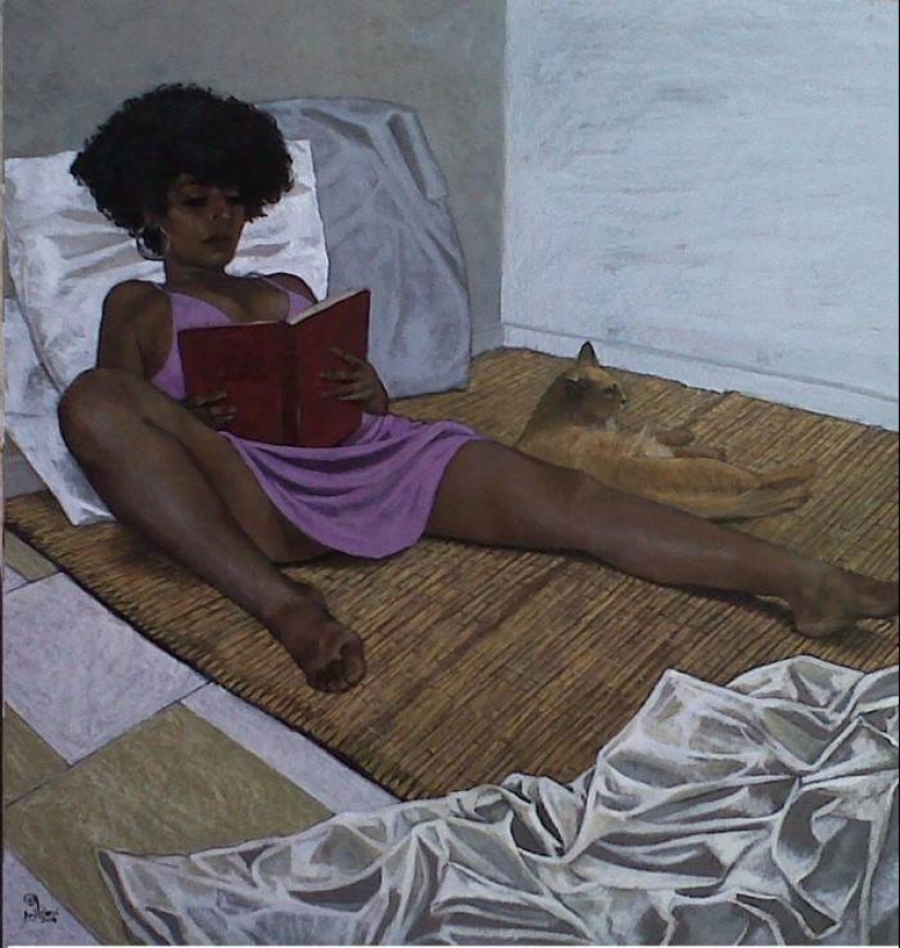 Women&#39;s destinies in the paintings of the Egyptian artist Walid Ebeid