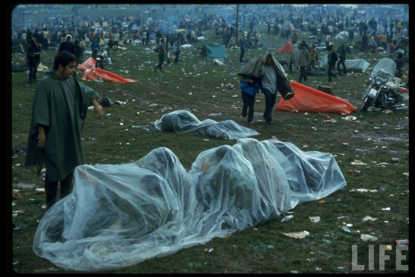 "Woodstock" en 1969 en imágenes de la revista LIFE