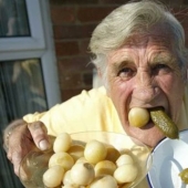 World Gluttony Champion Peter Dowdeswell