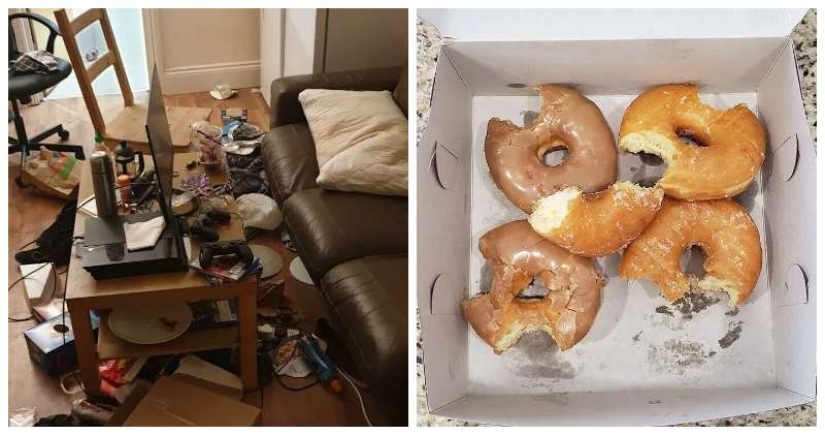 "Yo vivo con un monstruo!" 35 fotos de completo caos de los reyes de el lío "Yo vivo con un monstruo!" 35 fotos de completo caos de los reyes de el lío