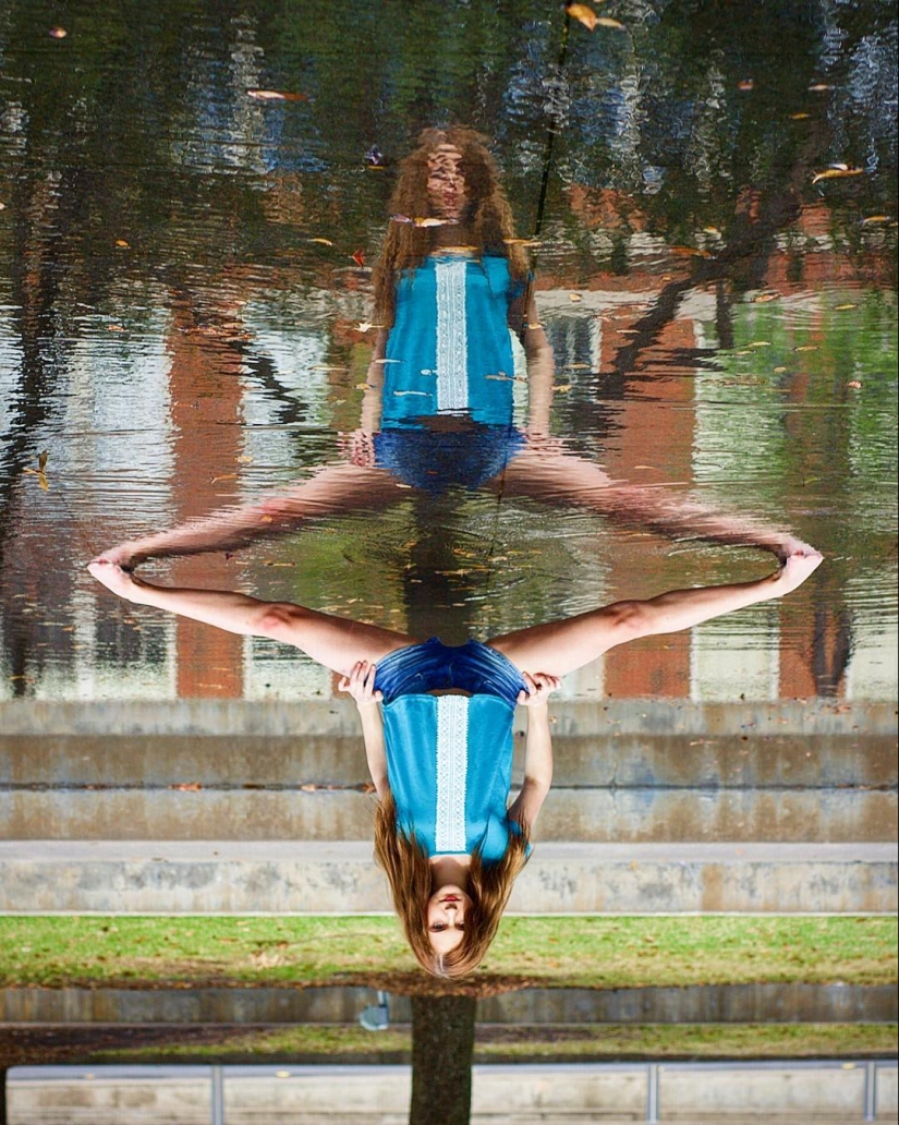 Young ballerinas on the streets of Dallas