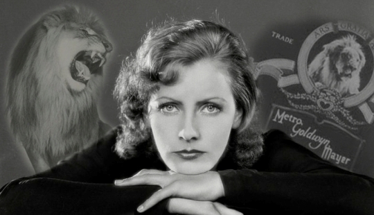 Young Greta Garbo and the lion - how the legendary photo appeared Young Greta Garbo and the lion - how the legendary photo appeared