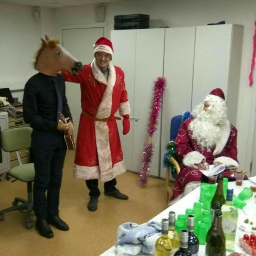 40 killer photos from new year corporate parties, which is not a joke laugh and surprise