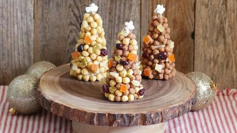 Árbol de Navidad comestible DIY