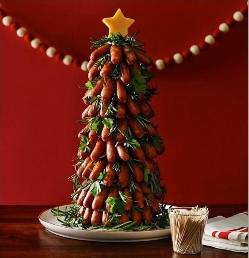 Árbol de Navidad comestible DIY
