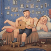 Un artista que pinta nuestra vida como realmente es