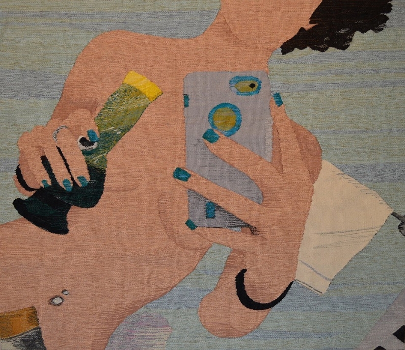 Woven debauchery por Erin M. Riley